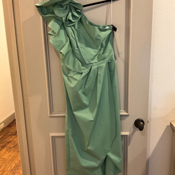 Johanna Ortiz Persian Opulence Gown Dress in Pistachio Green Size 6 Brand New - Picture 3 of 15